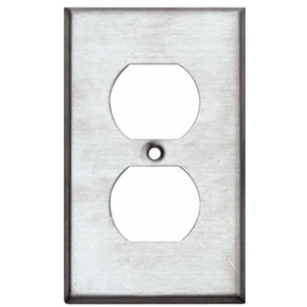 Eaton Wiring Devices Wallplate 1 Gang Dpx Ss 1/Pk 93101-BOX1